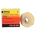 Scotch Varnished Cambric Tape 2520, Flexible, Electrically Insulating, Moisture Resistant, Smooth Finish, Yellow Color, 8 mil, 3/4 in x 60 ft, 1 Roll/Carton, 20 Rolls/Case