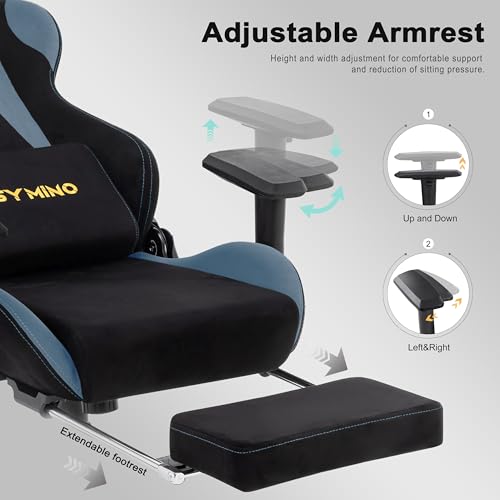 Symino Gaming Chair with Footrest Review UK 2026