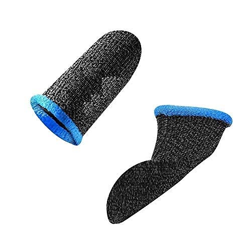 CROGIE New Pro Gaming Touchscreen Finger Sleeve Or Gloves with Carbon-Silver Fibre for Call of Duty, Pubg Mobile, Free Fire for Aiming Shooting and Moving Smoothly Compitable with All Mobiles & Games (B08YQYY85C) Amazon Price History, Amazon Price Tracker