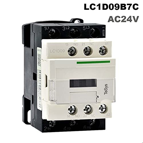 Contacteur LC1D09B7C pour Sécuriser Commande Moteur 9A 24V - 2
