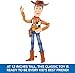 Mattel Disney Pixar Toy Story Talking Woody Action Figure & Accessory, Roundup Fun 12-inch Collectible with 30+ Sounds & Phrases
