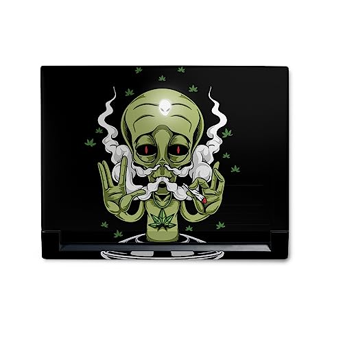 Image of MightySkins Skin Compatible with Alienware M18 R1 (2023) Full Wrap Kit - Come in Peace | Protective, Durable, and Unique Vinyl Decal wrap Cover | Easy to Apply & Change Styles | Made in The USA