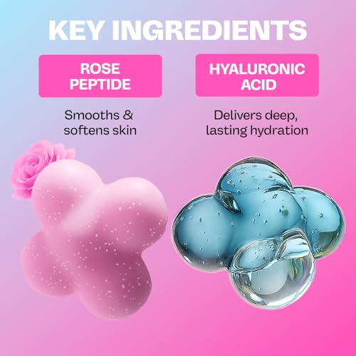 Image of MAMONDE Flora Glow Rose Cream Face Moisturizer | Hydrating, Smoothing Korean Moisturizer with Peptide & Hyaluronic Acid For Korean Glass Skin | For All Skin Types
