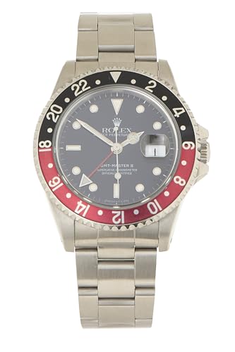 Rolex, Pre-loved Rolex Coke GMT Master II 116710 40mm, Black