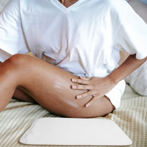 Beavorty Pacote De Toalhas De Óleo De Rícino Almofadas De Compressa De Óleo De Rícino Toalha Reutili