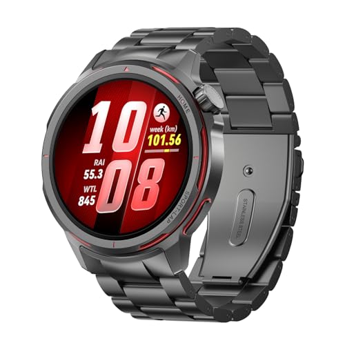 VeveXiao ���ȋ��������X�g�o���h Huawei Watch GT Runner 2 �o���h (2026�N) �Ή� ���ԂȂ� �r�W�l�X �X�e�����X�X�`�[�� �����p�o���h ���f�B�[�X �����Y, Medium(Medium), ����, �W�F���X�g�[����
