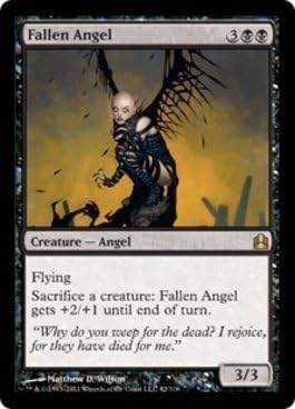Magic The Gathering - Fallen Angel - Commander