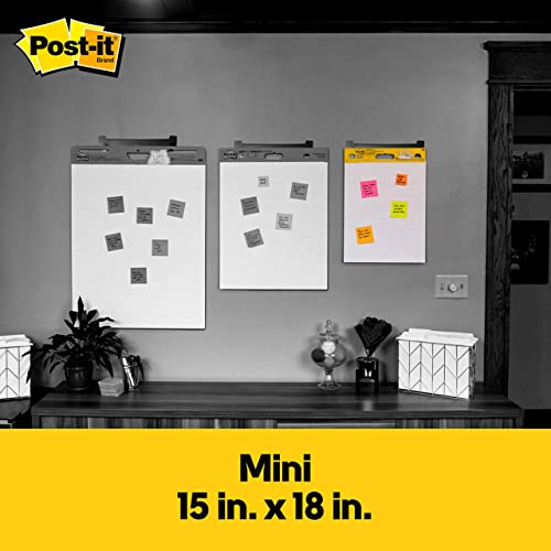 Post-It Super Sticky Mini Easel Pad, 15 X 18 Inches, 20 Sheets/Pad, 6 Pads, White Premium Self Stick Flip Chart Paper, Great For Virtual Teachers And Students (577Ss) #TOP6