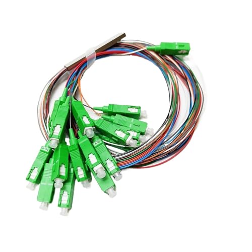 Répartiteur fibre optique 1x16 PLC SC APC pour réseau FTTH monomode G657A1 1m