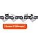 Husqvarna X-PRECISION SP11G 30 cm – 1/4" Mini 1,1 mm Halbmeißel Sägekette – präzise Ersatzkette für Aspire Motorsägen & Astsägen