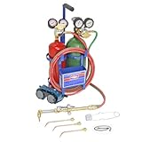 Uniweld KL71-4C Patriot Weld, Braze and Cut Outfit with 500S Metal Carrying Stand