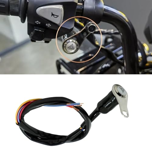 Interruptor de luz de peligro moto para solucionar averías sin visibilidad 2