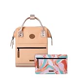 CABAIA Mochila Impermeable 12L - Sistema MOLLE y Diseño Moderno para Hombre y Mujer - Nylon Resistente, Blanco