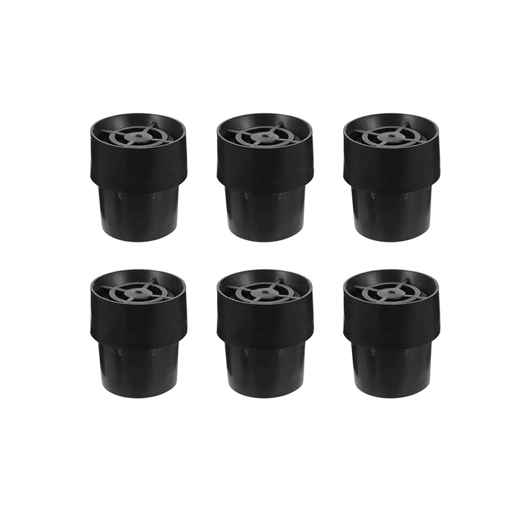 ifundom 6pcs Trampoline Leg Cap Tips Chair Leg Caps Replacement Rubber Cap Tips Floor Pads for Mini Trampoline