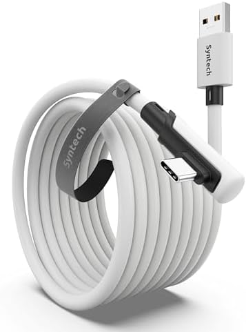 Syntech Link Cable 16FT, USB 3.0 to USB Cable for Meta Quest 3/3S/2, Pico 4