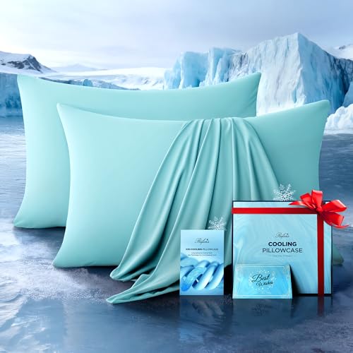Ultra-Chill Cooling Pillowcase Set of 2 for Hot Sleepers, Softer