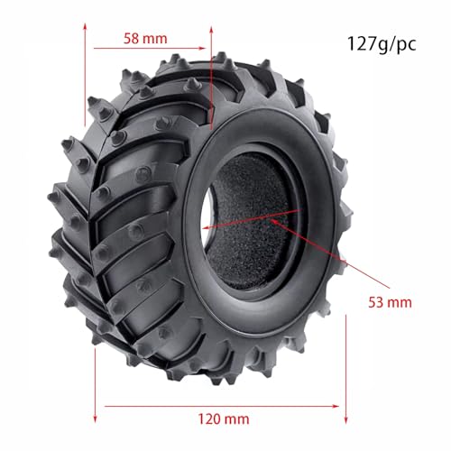 Accessoires RC pneus 1/10 conversion Traxxas Tamiya Kyosho - 3