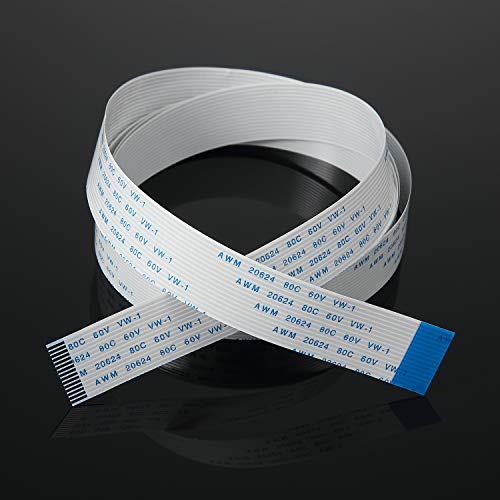 Frienda 15 Pieces Flexible Ribbon Cable Set, Compatible with Raspberry Pi Camera, Including 3.9'' 5.9'' 7.87'' 9.84'' 11.8'' 15.74'' 19.69'' 39.37'' for Pi Camera, 6.3'' for Pi Zero by Frienda - Image 2