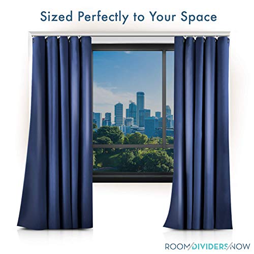 Room/Dividers/Now Ceiling Curtain Track Set-Comes with Track, Roller Hooks, Installation Hardware, Saw, and End Cap-Curtain Rail, XX-Large, For Spaces 24ft - 30ft Wide - Thumbnail 6