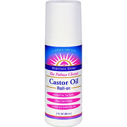 Image of Heritage Products The Palma Christi Castor Oil Roll-On - 3 Fl Oz