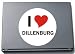 Produktbild Indigos UG Laptop Aufkleber I Love - DILLENBURG 210 mm - Notebook Aufkleberskin - Dekoration für Laptopdeckel - für Studenten, Büro, Schule, UniStadtname