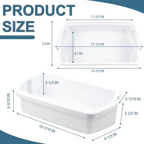 Cenipar WP2204812 2204812 Refrigerator Door Shelf Bin Replacement, Compatible with Whirlpool Kenmore Refrigerator 2204812 Replace WRT311FZBM00 AP6006531 PS11739606 by Cenipar - Image 2