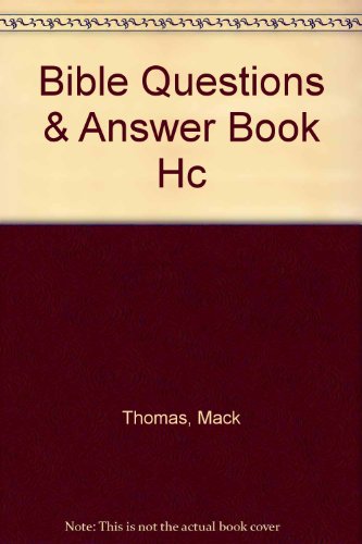 Beginner's Bible Question and Answer Book 094556421X Book Cover