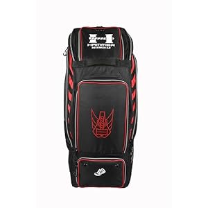 Hammer Berserker 2.0 Duffle Wheelie Cricket Kit Bag | 206L Capacity | Dual Bat Pockets | Shoe & Helmet Compartment | Heavy-Duty 2100D Polyester