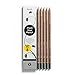 Sprout Wood-Cased Pencils | Happy Bee Edition | 5 pcs, Unisex, Graphite, Sustainable, Plantable, Eco-Friendly, Non-Toxic, Biodegradable, PEFC or FSC Certified