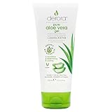 Derora Aloe Vera Gel| Enthält 100% reine und natürliche bioaktive AloeInhaltsstoffe zur Heilung, Beruhigung und Hydratisierung von Haut, Gesicht| Tierversuchsfrei & Vegan, 200 ml (1er Pack)