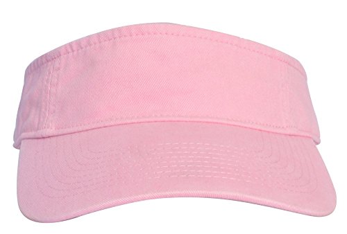 Sun Visor Sports Twill Plain Hat with Adjustable Strap for Men Women Outdoor Golf Tennis Running Jogging Hiking
