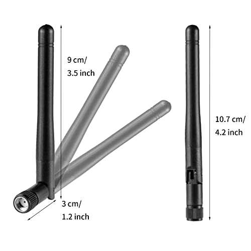 Dual Band WiFi 2.4GHz 5GHz 5.8GHz Mimo Replacement Antenna for Furrion Back Up RV Camera Boost Wireless Signals (2 Pack), Eifagur by eifagur - Image 2