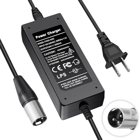 EAGLEGGO 24V 2A Electric Scooter Battery Charger Cover