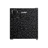 COMFEE' RCD48BF2EUY(E) Mini Réfrigérateur/Glacière 43L avec Compartiment Congélateur/Petit Réfrigérateur pour Chambre et Bureau/Refroidissement Rapide dans le Refroidisseur/Noir