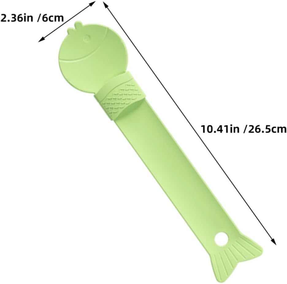 10pcs Fish Shaped Cat Treat Spoon Feeder Dispensing Strip | Abs Construction, Convenient Feeding and Easy Cleaning, Multipurpose Design for Wet Liquid Snacks, Suitable for Dog and Pet