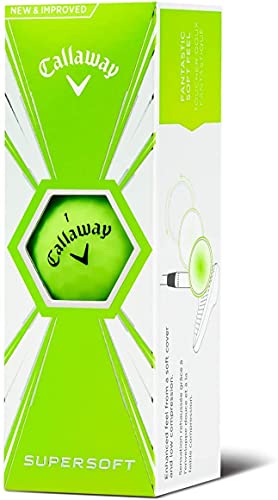 2021 Callaway Supersoft Golf Balls , Green #TOP2