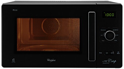 Whirlpool 25 L Convection Microwave Oven (25L CRISP STEAM CONV. MW OVEN-MS, Black)