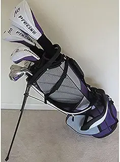 Petite Womens Complete Golf Set - for Ladies 5ft to 5ft 6in Tall - Custom Fit Clubs Driver, Wood, Hybrid, Irons Deluxe Stand Bag