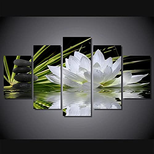 Toile murale coucher de soleil nature pour une chambre zen