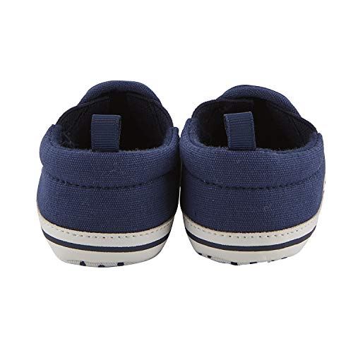 Image of Stephan Baby Non-Slip Canvas Shoe-Style Foot Finders, Red, Fits 6-12 Months
