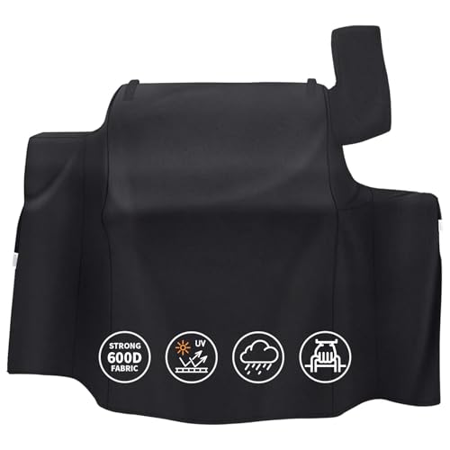 Hisencn 600D Grill Cover for Green Mountain Prime Grills