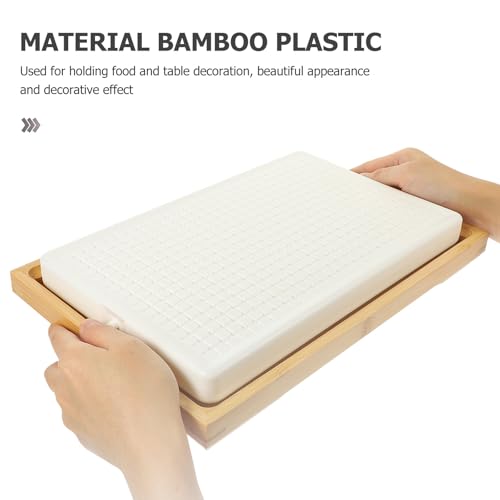 Set plato sushi resistente con bandeja miniatura 7