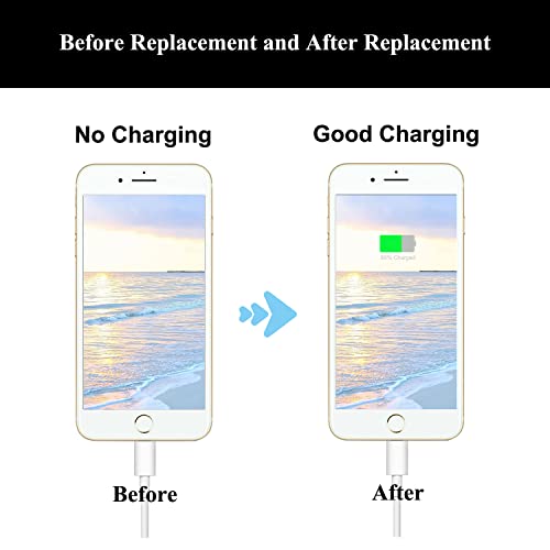 Lozop For Iphone 7 Plus Charging Port Replacement, Dock Connector, Microphone & Antanna Cable Assembly With Repair Tools For Iphone 7 Plus 5.5 Inch All Carriers (Black) #TOP4