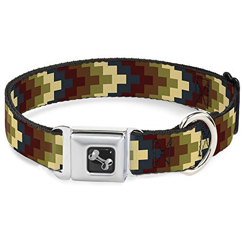 Collier pour chien Geometric4 os taille medium réglable de 11 à 43 cm - 2