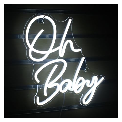 Lampe d'ambiance apaisante pour bébé avec panneaux néon doux