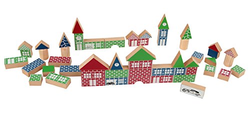 Carlu Brinquedos - Jogo de Construção, 3+ Anos, 50 Peças, Color Multicolorido, 3031