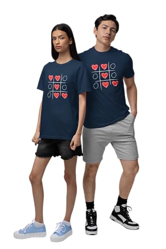 Republic of California Love X.O Love Always Wins imprimé T-Shirt Couple Unisexe - Cadeau Couple Coton Col Rond Manches Courtes - Haut Amour Pour Hommes et Femmes,XX-Large_Navy für 8,05 EUR bei Amazon Bild: Republic of California Love X.O Love Always Wins imprimé T-Shirt Couple Unisexe - Cadeau Couple Coton Col Rond Manches Courtes - Haut Amour Pour Hommes et Femmes,XX-Large_Navy für 8,05 EUR bei Amazon
