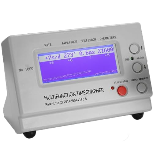 DJCDDM Watch Timegrapher Multi-Function Tester,Watchmaker Tools Repair,Sewing and Embroidery Machine Tool(No.1000)