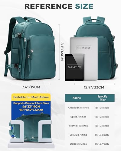 Image of coofay Vacuum Backpack Travel with Pump, Airline Approved Carry On Backpack | 15.6 inch Laptop Travel Backpack with Vacuum System, Compression Backpack with Shoe Compartment, Vacuum Seal Backpack Travel