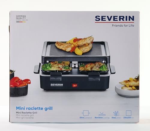 Severin Rg 2370 Grill, Czarny, 600 W